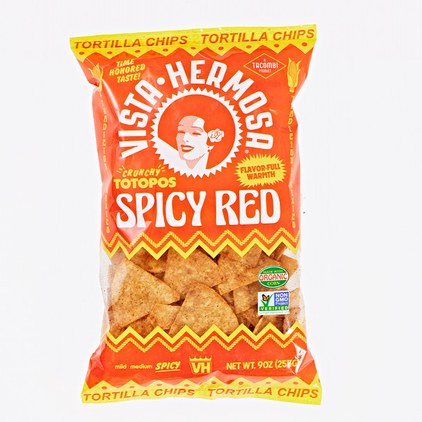 Chips & Pretzels Vista Hermosa Spicy Red Totopos hero