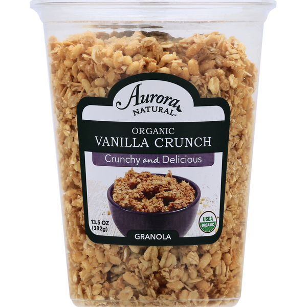 Nuts, Seeds & Dried Fruit Aurora Granola, Organic, Vanilla Crunch hero