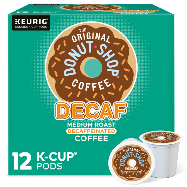 Coffee The Original Donut Shop Decaf Medium Roast, Extra Bold K-Cups Coffee hero