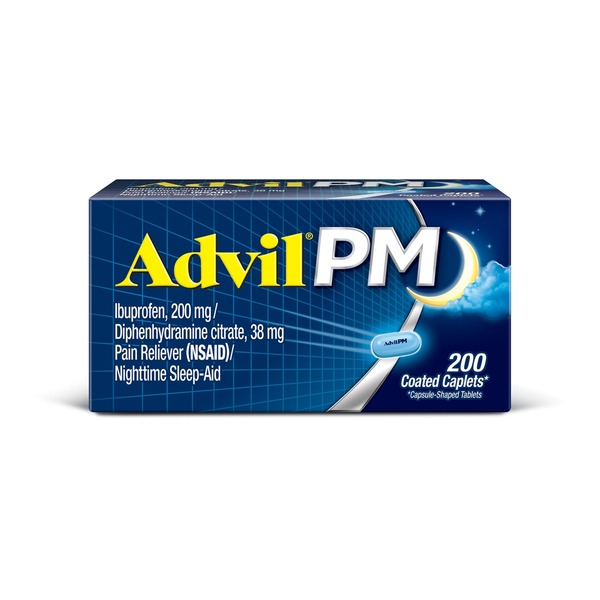 Muscles, Joints & Pain Relief Advil Ibuprofen Pain Reliever Nighttime Sleep-Aid hero