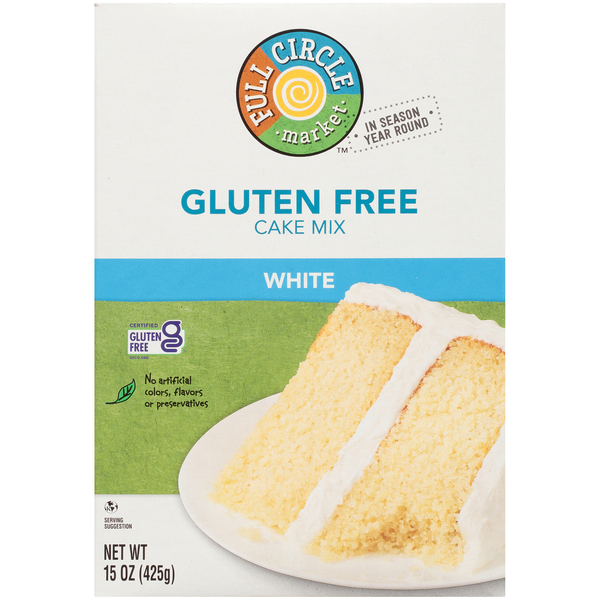 Full Circle White Cake Mix hero