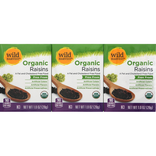 Nuts, Seeds & Dried Fruit Wild Harvest Raisins, Organic hero