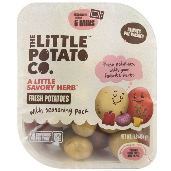 Packaged Vegetables & Fruits The Little Potato Company Fresh Little Potatoes with Seasoning Pack hero