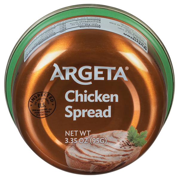 Canned Meat & Seafood Argeta Spread, Chicken hero