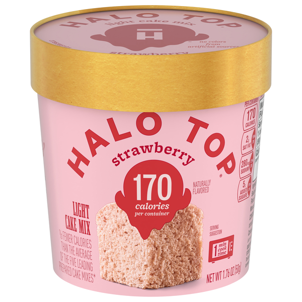 Halo Top Cake Mix, Strawberry, Light hero