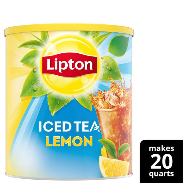 Cocoa & Drink Mixes Lipton Black Tea Iced Tea Powder Lemon hero