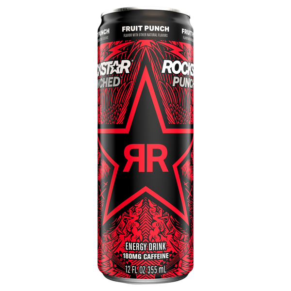 Beverages Rockstar Punch Soda hero