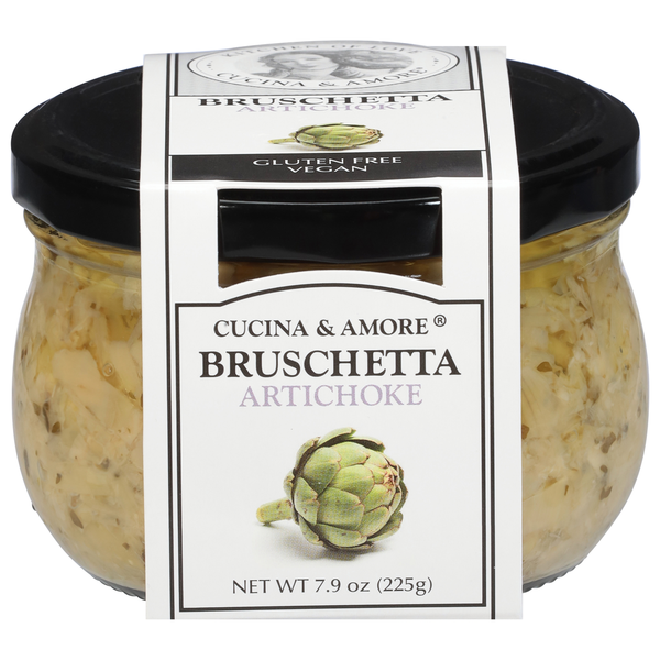 Canned & Jarred Vegetables Cucina & Amore Bruschetta, Artichoke hero