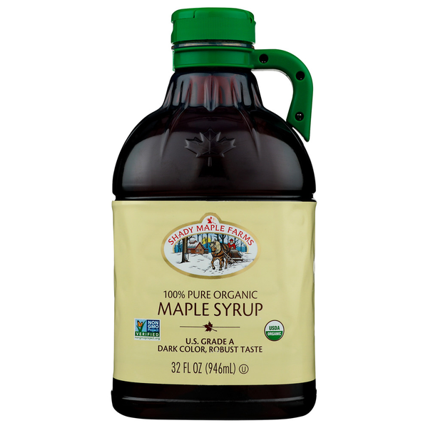 Honeys, Syrups & Nectars Shady Maple Farm Maple Syrup hero