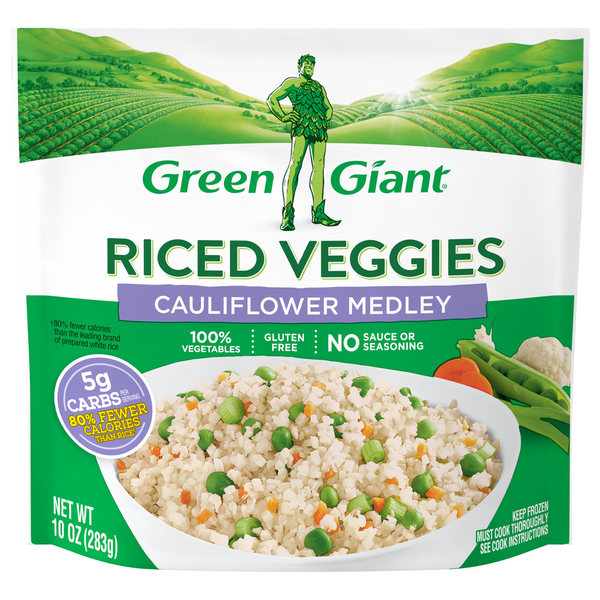 Frozen Appetizers & Sides Green Giant Cauliflower Medley Riced Veggies hero