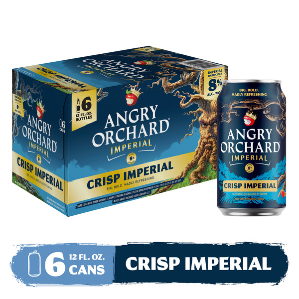 Ciders Angry Orchard Crisp Imperial Hard Cider, 8% ABV hero