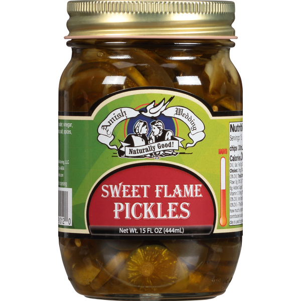 Fresh Dips & Tapenades Amish Wedding Pickles, Sweet Flame hero