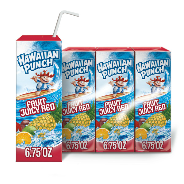 Refrigerated Hawaiian Punch Fruit Juicy Red Juice Drink hero