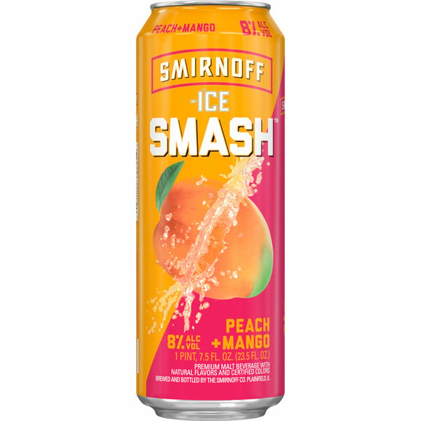 Scotch Smirnoff Ice Smash Peach Mango hero