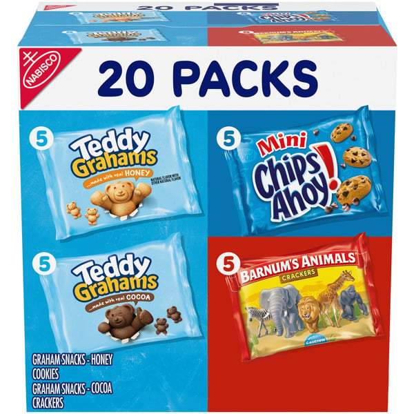 Cookies & Cakes Nabisco Variety Pack Fun Shapes! Cookies & Crackers, 5 Varieties hero