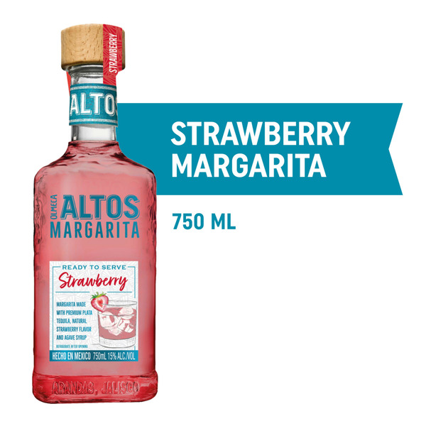 Tequila Altos Ready to Serve Strawberry Margarita hero