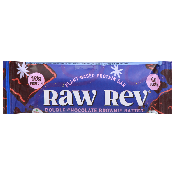 Energy & Granola Bars Raw Rev Protein Bar, Double Chocolate Brownie Batter hero