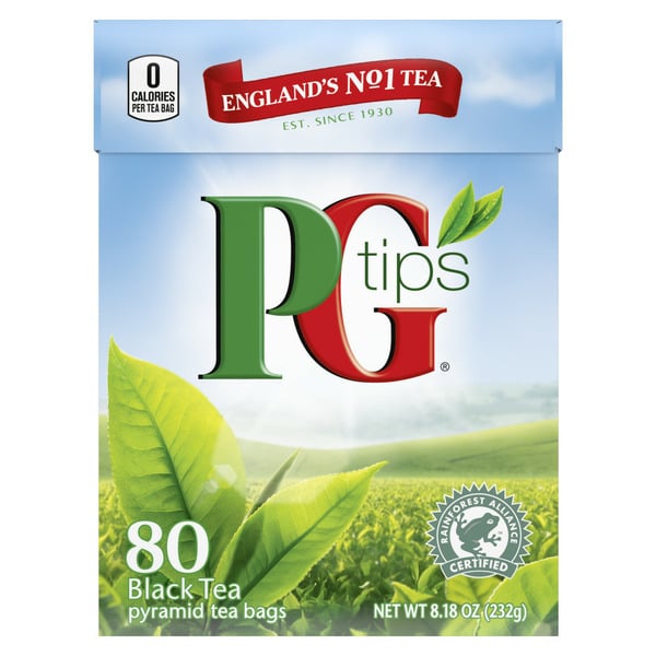 Tea PG tips Pyramid Bags Premium Black Tea hero