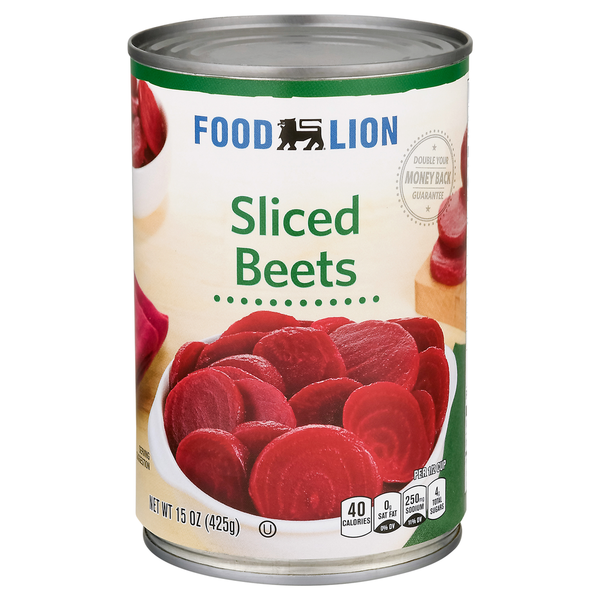 Canned & Jarred Vegetables Food Lion Beets, Sliced hero