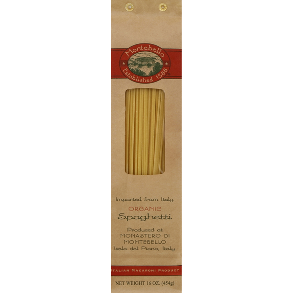 Montebello Spaghetti, Organic hero