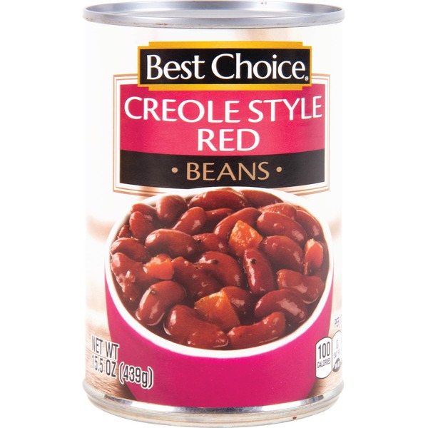 Canned Meals & Beans Best Choice Creole Style Red Beans hero