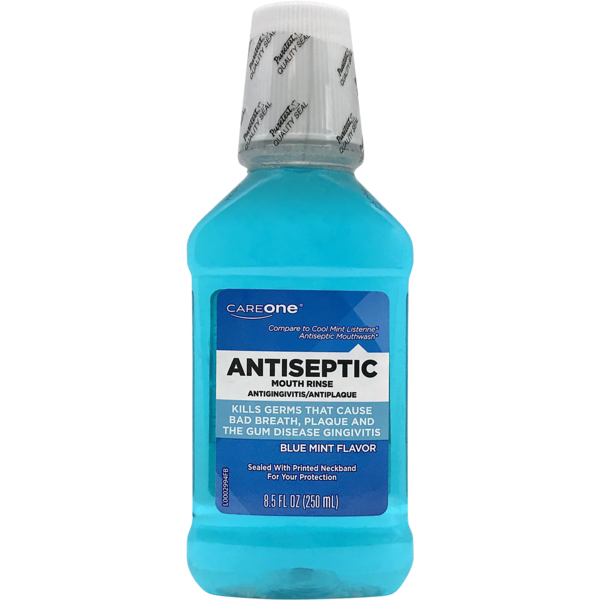 Oral Hygiene CareOne Blue Mint Antiseptic Mouth Rinse hero