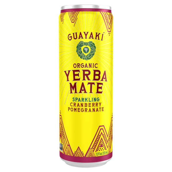 Water, Seltzer & Sparkling Water Guayakí Organic, Sparkling Cranberry Pomegranate hero