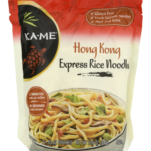 Asian Foods KA-ME Rice Noodles, Express, Hong Kong hero