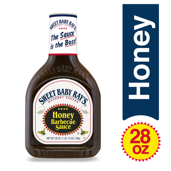 Marinades & Meat Preparation Sweet Baby Ray's Barbecue Sauce, Honey hero