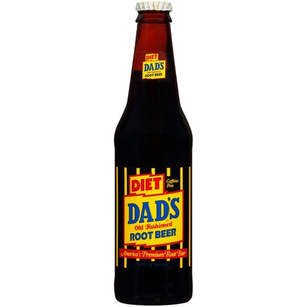 Soft Drinks Dads Old Fashion Root Beer, Diet hero