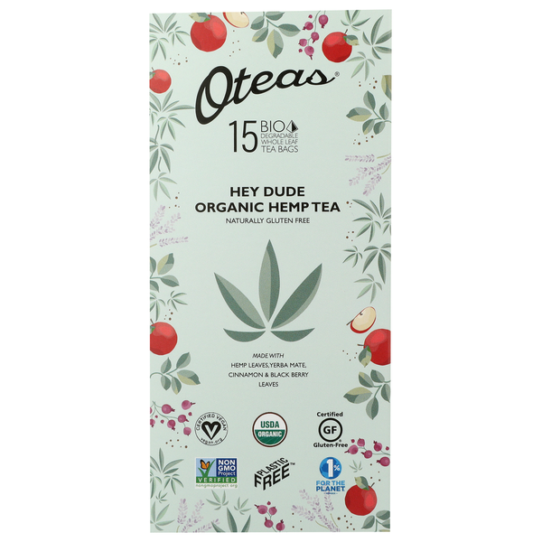 Tea Oteas Hey Dude Organic Hemp Tea hero