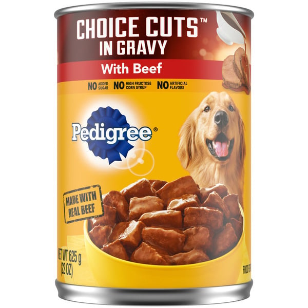 Dog Food & Care Pedigree Choice Cuts In Gravy with Beef Wet Dog Food hero