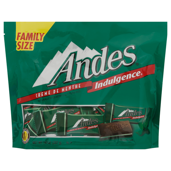 Candy & Chocolate Andes Candy, Indulgence, Creme De Menthe, Family Size hero