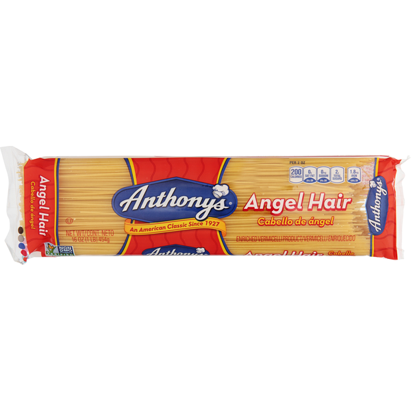 Dry Pasta Anthony's Angel Hair hero