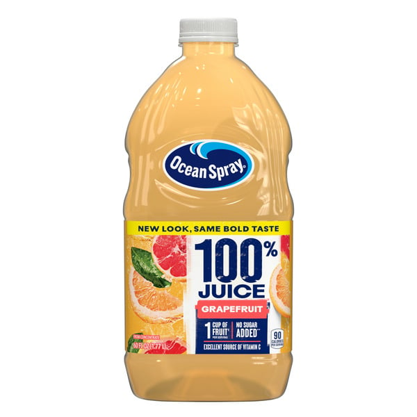 Juice & Nectars Ocean Spray 100% Grapefruit Juice, 100% Juice hero