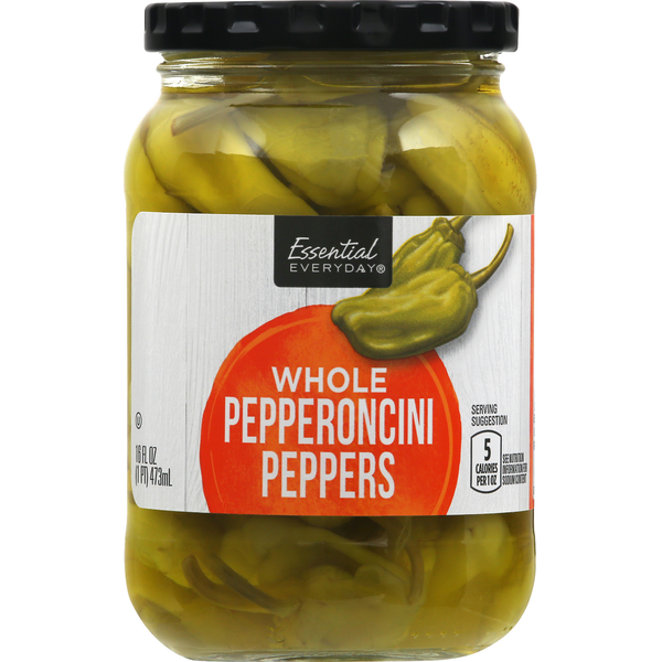 Pickled Goods & Olives Essential Everyday Pepperoncini Peppers, Whole hero