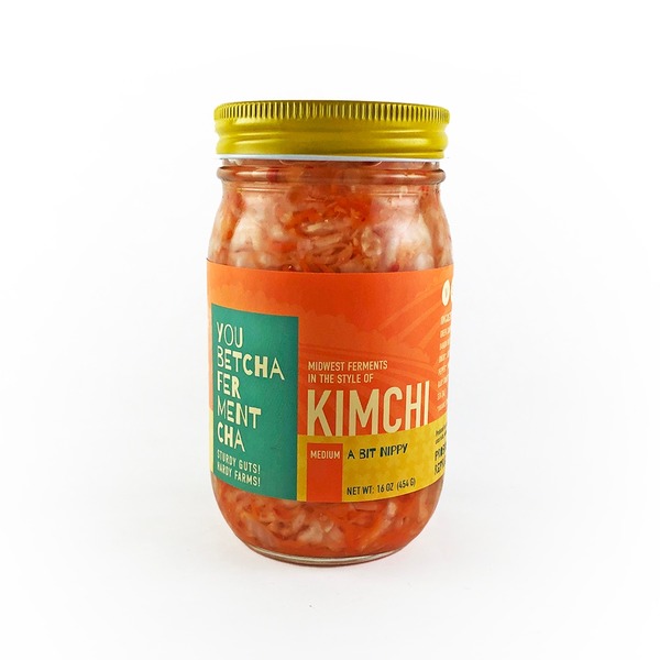 Pickled Goods & Olives YOU BETCHA FERMENTCHA Nippy Kim Chi hero