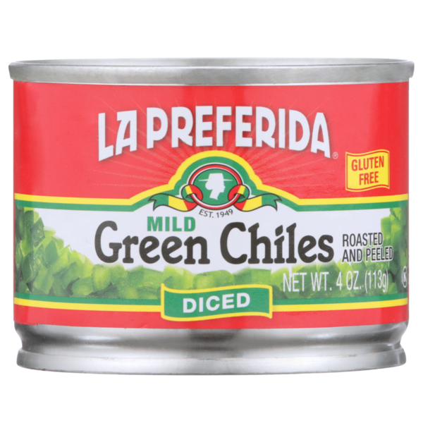 Canned & Jarred Vegetables La Preferida Mild Diced Green Chiles, Roasted & Peeled hero