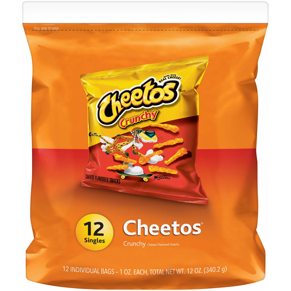 Chips & Pretzels Cheetos Crunchy Cheese Flavored Snacks hero