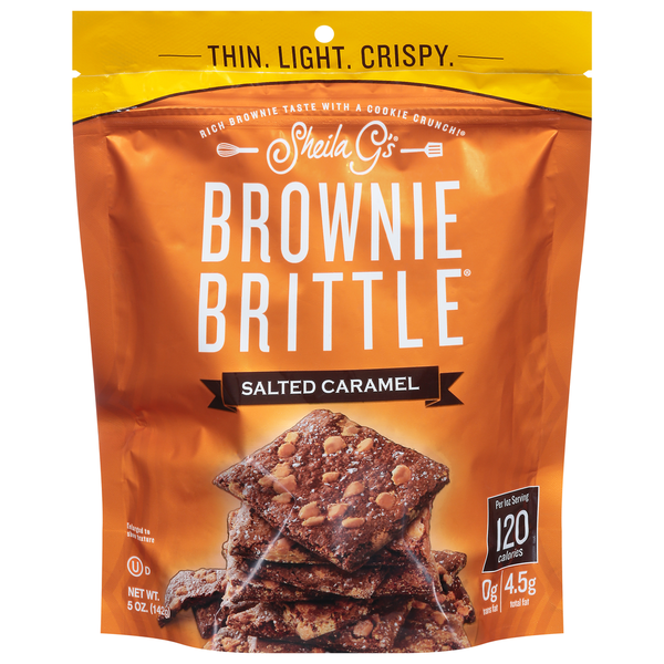 Candy & Chocolate Sheila G's Salted Caramel Brownie Brittle hero