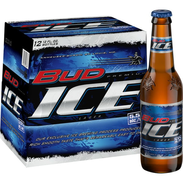 Beers & Coolers Bud Ice Premium Lager Beer hero