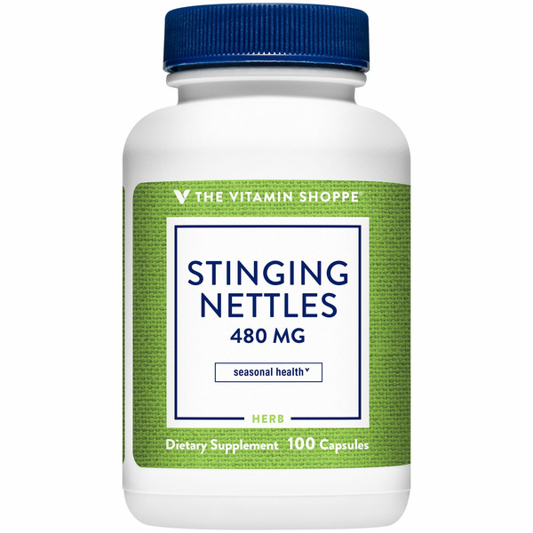 Other Supplements The Vitamin Shoppe Stinging Nettles - 480 MG (100 Capsules) hero