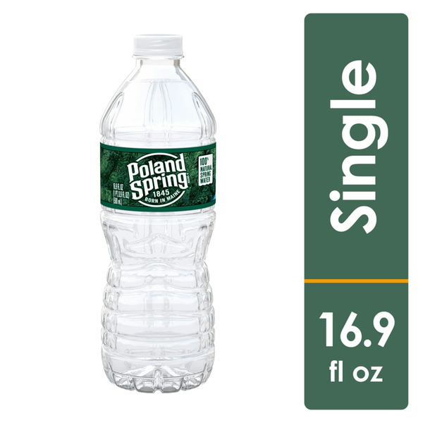 Water, Seltzer & Sparkling Water Poland spring 100% Natural Spring Water hero