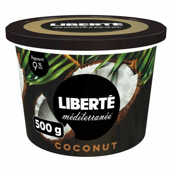 Yogurt Liberté Méditerranée 9% Yogurt, Coconut hero