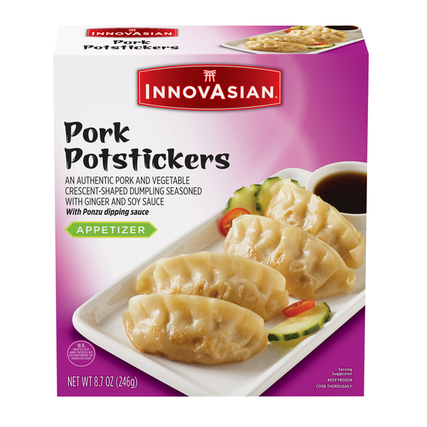 Frozen Appetizers & Sides InnovAsian Pork Potstickers, Frozen Appetizer hero