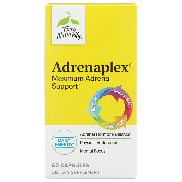 Vitamins & Supplements Terry Naturally Adrenaplex Capsules hero