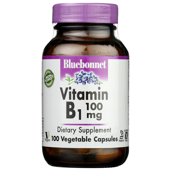 Vitamins & Minerals Bluebonnet Vitamin B1 100 Mg hero