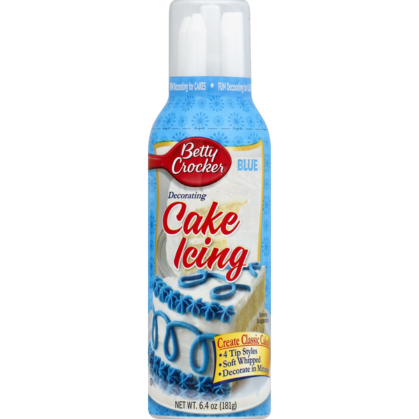 Baking Supplies & Decor Betty Crocker Icing, Cake, Decorating, Blue hero