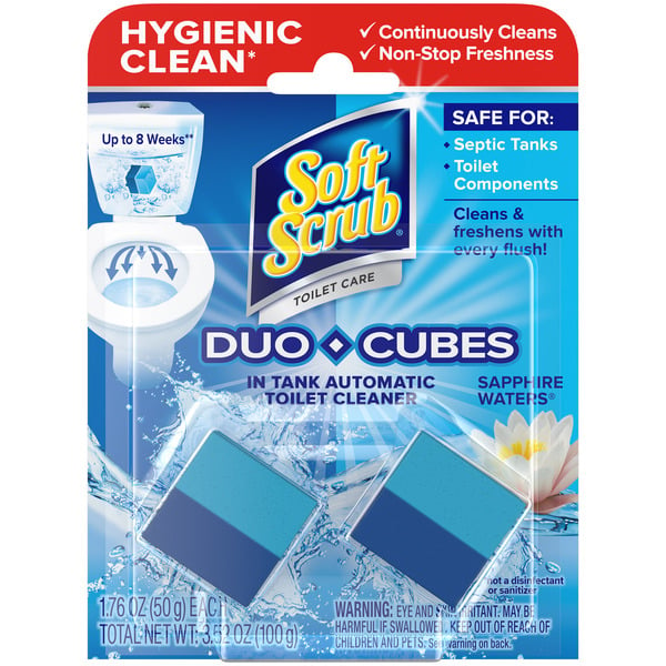 Cleaning Products Soft Scrub Sapphire Waters Toilet Care hero