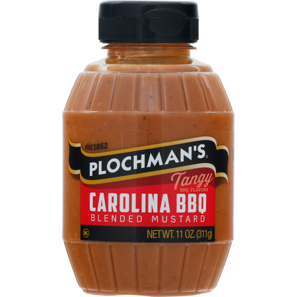 Condiments Plochman's Mustard, Carolina BBQ, Blended hero